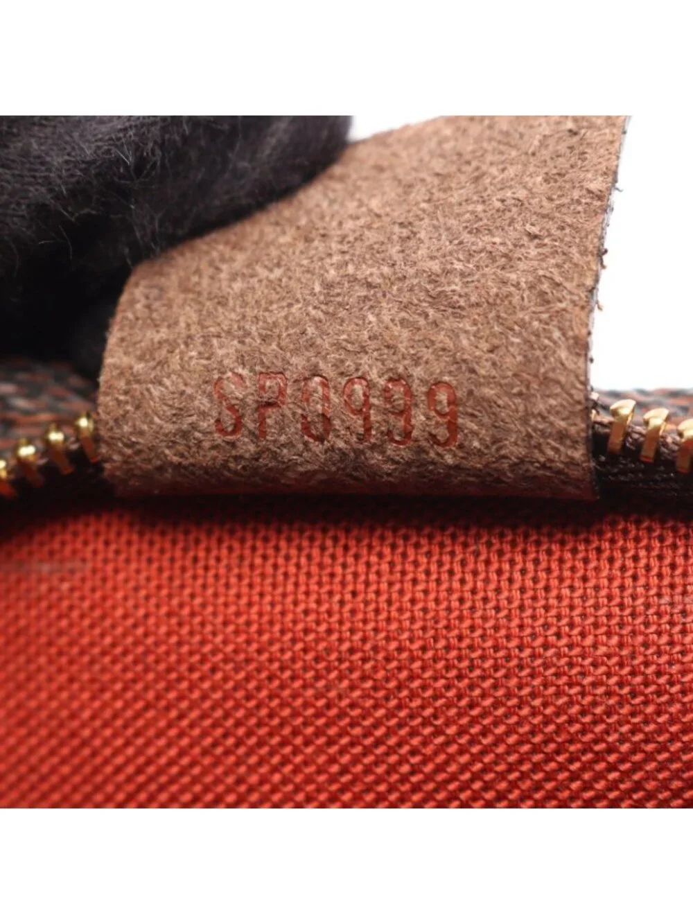 Louis Vuitton Trousse Makeup Damier Ebene Canvas Leather Handbag